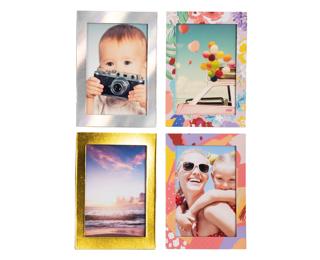 Set mit 4 magentischen Bilderrahmen 