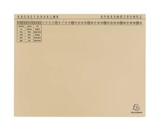 Exaflex Standard, Hängehefter mit 1 Abheftvorrichtung, 265x318mm, Packung mit 25 Stück - Elfenbein
