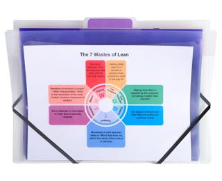 Wall Organizer 6 pockets Crystal