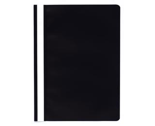 Exacompta PP Flat Bar Presentation Folders - Black