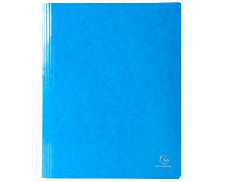 Chemise à lamelle carte lustrée pelliculée 355gm2 Iderama - A4 - Bleu clair