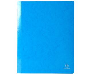 Cartellette con molla Iderama cartoncino 355 g/mq - A4 - Azzurro