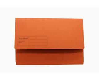Exacompta Guildhall Manilla Document Wallet (A4+/Foolscap) - Orange