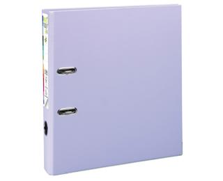 Premium-Ordner PREM'TOUCH aus PP mit 2 Ringen, Rücken 50mm, 32x30cm für DIN A4 Überbreite - Flieder