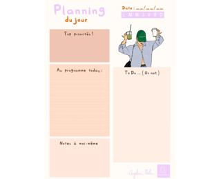 Daily Planner A5 Angéline Melin - Visuel