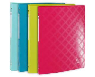 Classeur PP souple 4 anneaux 15mm 1928 PP - A4 