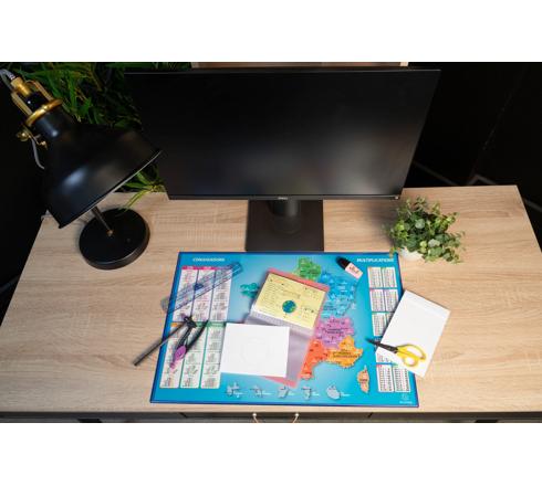 Color Pop Sous-Main Bureau 54,5x37 Cm Imprimé Tropical - Fabrication Française PVC Imprimé