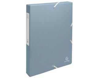 Archivbox A4, Rückenbreite 40mm, Recyclingkarton 600g/m2, Kollektion AutentiK - Farben sortiert