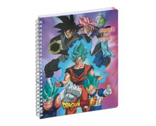 Cahier de textes Dragon Ball S Rose 17 x 22 cm - Visuel