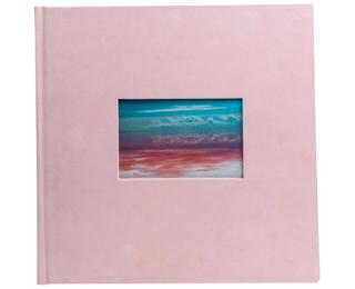 Boekgebonden fotoalbum 30 witte pagina's Skandi - Nude