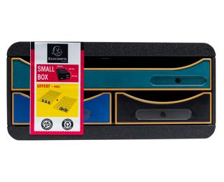Small box NeoDeco - 347X278X130 mm, A4+ - Colores surtidos