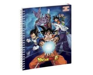 Cahier de textes Dragon Ball S Azur 17 x 22 cm - Visuel