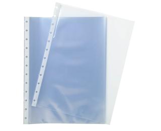 Recambio de fundas para carpetas de fundas amovibles Exactive - (Vistas: 5 Fundas: 10) - 23,5x30,5 cm para A4 - Translúcido cristal