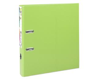 Classeur à levier Prem'Touch intérieur et extérieur en polypropylène - Dos 50mm - A4 maxi. - Vert anis