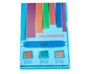 Sachet de 100 pochettes coin polypropylène grainé 12/100e - A4 - Couleurs assorties