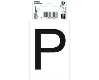 Autocollant PVC adhésif antidérapant lettre P 