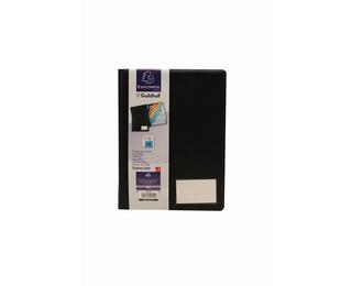 Guildhall PVC Display Book, A4, 36 Pockets - Black
