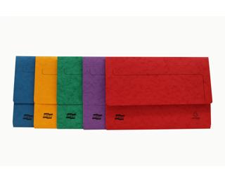 Doc wallet Europa FSC®ap 265gsm red - Assorted colours