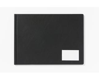 Guildhall® Showalbum - premium PVC - 24 tassen - 48 zichten - A3 horizontaal - Zwart
