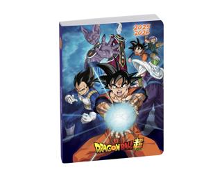Agenda Forum Dragon Ball S 12 x 17 cm Journalier Août 2025 à Juillet 2026 - Bleu