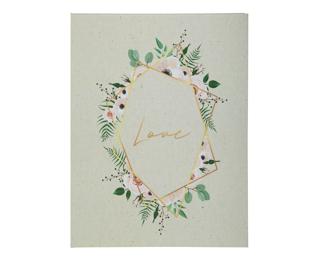 Guest book 100p. gold 27x22cm CHAMPETRE - Design