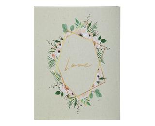 Guest book 100p. gold 27x22cm CHAMPETRE 