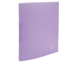Classeur 2 anneaux 15mm Polypropylène Chromaline Pastel - Mauve