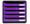 Glossy purple