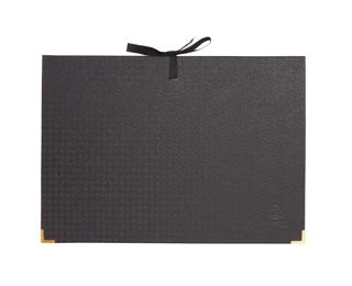 Clasificadores extensibles Office By Me 24x34x4 cm - Negro