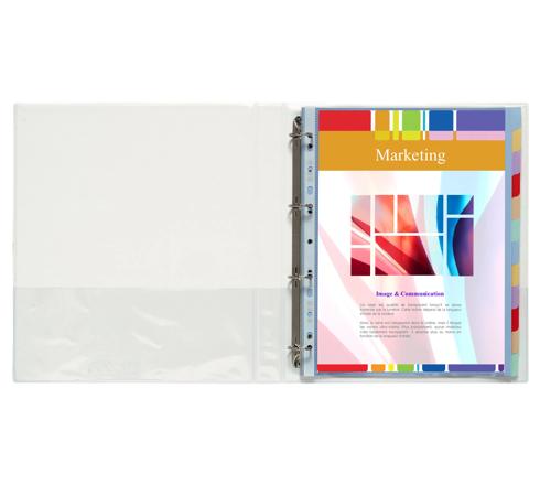 Feuille d'album pour diapositives 5x5 - Lot de 25 feuilles