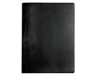 Agenda de bureau Espace 27 Barbara 21 x 27 cm Semainier Janvier à Décembre 2027 - Noir