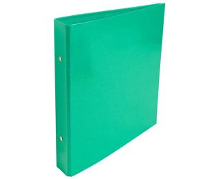 Classeur 17x22 2anneaux 25mm Iderama - Vert foncé