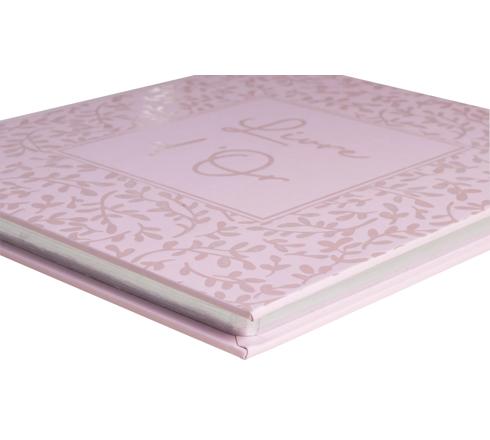 Livre D'or 140 Pages Tranche Or - Format 21x19cm - PALMYRE - Nude Palmier