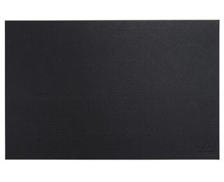 Schreibtischunterlage aus festem Karton, 57,5x37,5 cm, OfficeByMe - Schwarz
