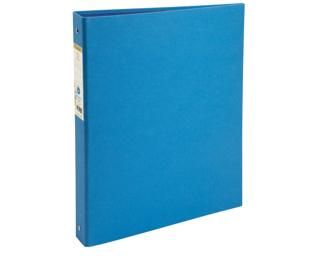 Classeur rembordé papier 4 anneaux 30mm Forever - A4 - Bleu clair