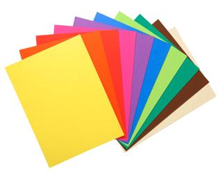Paquet de 100 sous-chemises FLASH 80 100% recyclé - 22x31cm - Couleurs assorties