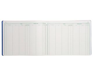 Speciaal register - Bezoekersregister 25x32cm - 25 lijnen - 80 blad - Franstalig - Geassorteerd
