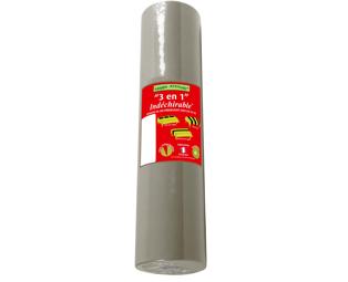 3 en 1 en rouleau spunbond, indéchirable et épongeable - 48x0,40m