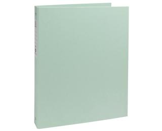 Exacompta Autentik Rigid Binder, 4 Rings, 30 mm, Recycled - Sage green