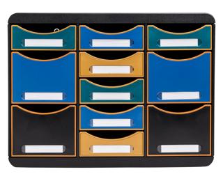 Store Box Multi, Schubladenbox mit 11 Schubladen, Neo Deco 