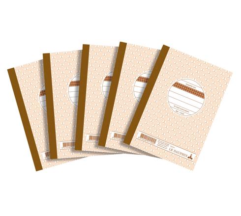 Exacompta - Réf. 3240E - Paquet de 10 manifolds quadrillés 5x5 - 50