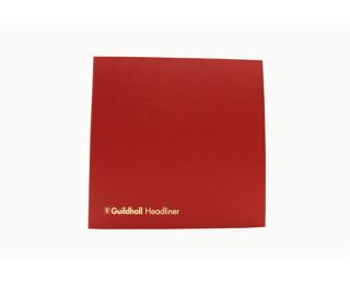 Guildhall Headliner Account Book Series 58 27Dr - Burgundy