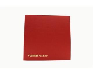 Guildhall Headliner Account Book Series 58 27Dr - Burgundy