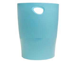 Corbeille à papier Ecobin Pop N'Co - Cyan