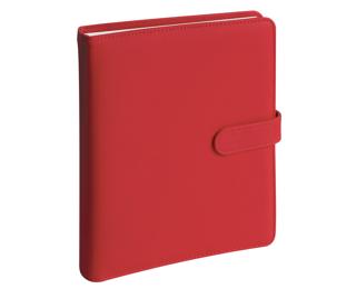 Organiseur Exatime 21 Baltique 19 x 23 cm Semainier Septembre 2025 à Décembre 2026 - 16 mois - Rouge