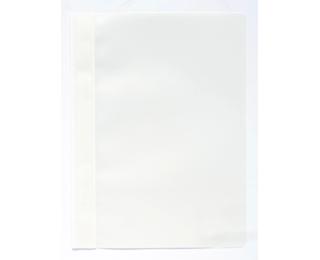 Exacompta PP Flat Bar Presentation Folders - White