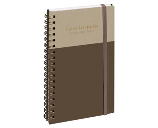 Agenda de poche SAD 16S Gustave 9 x 16 cm Semainier Septembre 2026 à Décembre 2027-16 mois 
