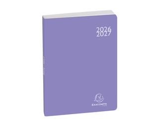 Agenda Forum Color Soft Harmony 12 x 17 cm Journalier Août 2026 à Juillet 2027 - Violet
