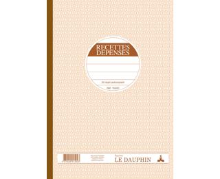Manifold autocopiant 297X210 Recettes Dépenses 50 dupli 