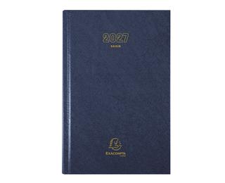 Agenda de bureau Raisin Euro et cents 16,5 x 24,5 cm Journalier 2027 - Couleurs assorties